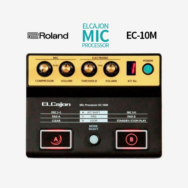 Roland EL CAJON MIC PROCESSOR EC-10M 롤랜드 카혼 카존 마이크 프로세서 (EC-10M)