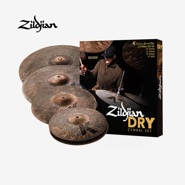 Zildjian K Custom Special Dry 질젼 케이커스텀 스페셜 드라이 심벌세트 (14 16 18 21 구성) KCSP4681