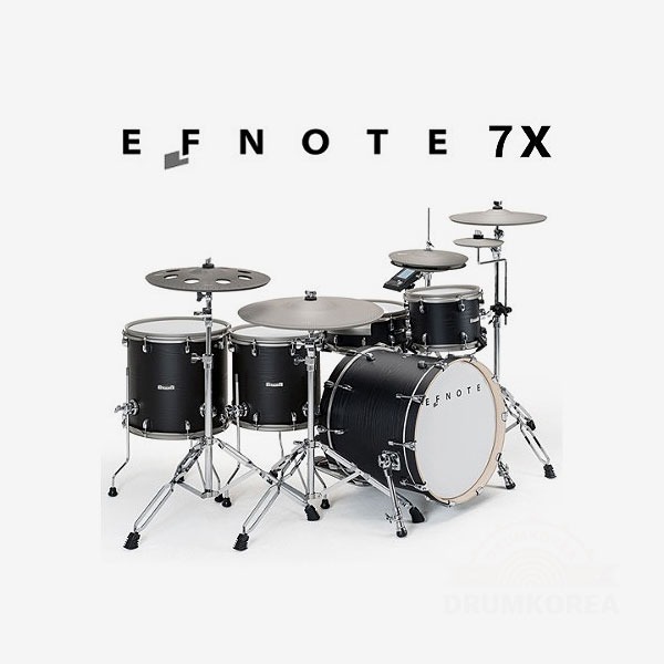 EFNOTE7X 엡노트 6기통 전자드럼세트 심벌추가 올메쉬 어쿠스틱형