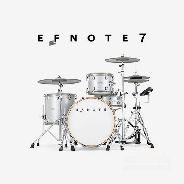 EFNOTE7 4기통 전자드럼세트 올메쉬 리얼하이햇 어쿠스틱형