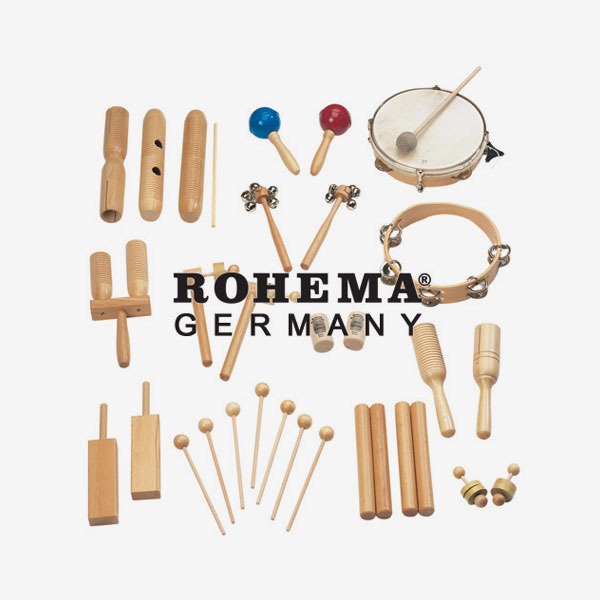 독일 ROHEMA 61567 Rhythm Set1 리듬악기세트1 오르프세트