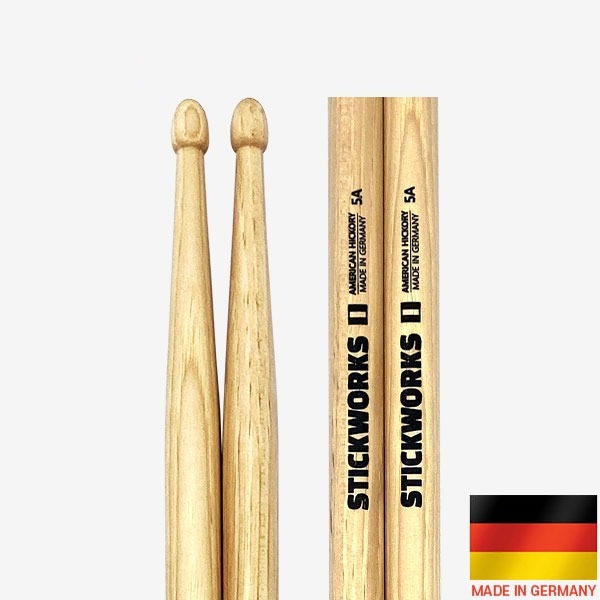 독일 ROHEMA Stickworks 5A American Hickory 스틱웍스 5A 히코리 드럼스틱 B-Selection 029265