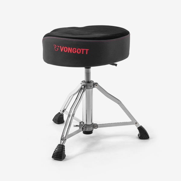 (출시기념 특가이벤트) 높이 조정이 너무 편한 광폭쿠션 유압식 드럼의자 VONGOTT D8000 오토바이형 시트 접이식 3발형 030893