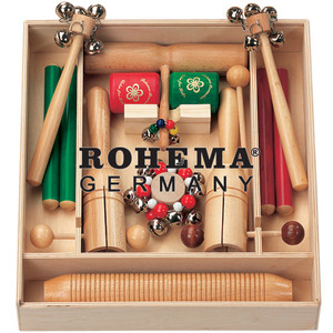 100년기업 독일 ROHEMA 61671 오르프세트, 리듬악기세트, No.4 (13인용)